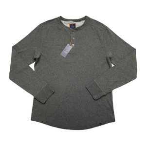 Denver Hayes Slub Henley Shirt Medium